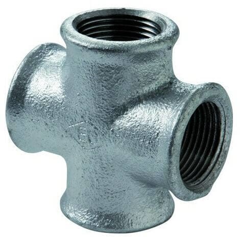 Croce Filettata Femmina Ghisa - RACCORDI FILETTATI GHISA