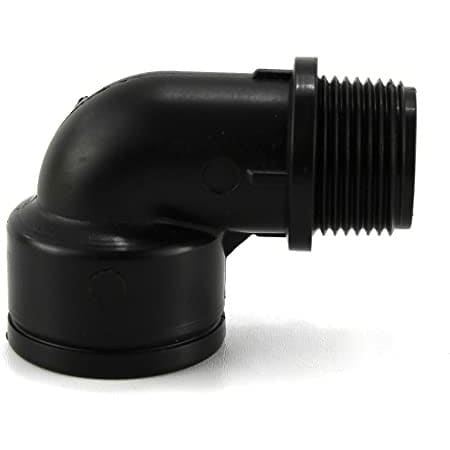 Curva 90° M x F Filettata Plastica - RACCORDI POLIPROPILENE