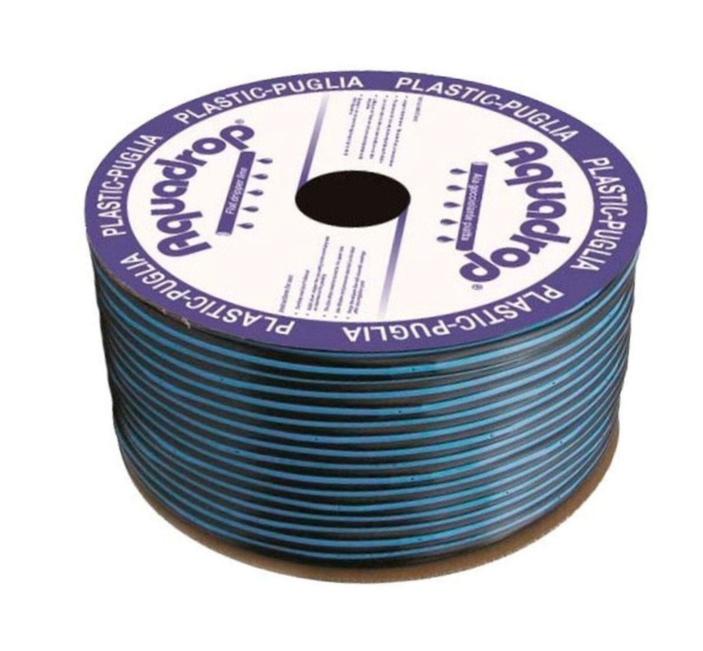 Manichetta Gocciolante Leggera Aquadrop Ø 16 mm – Passo 30 cm – Portata 0,8 L/h – Spessore 8 mil - Rotolo da mt 2500