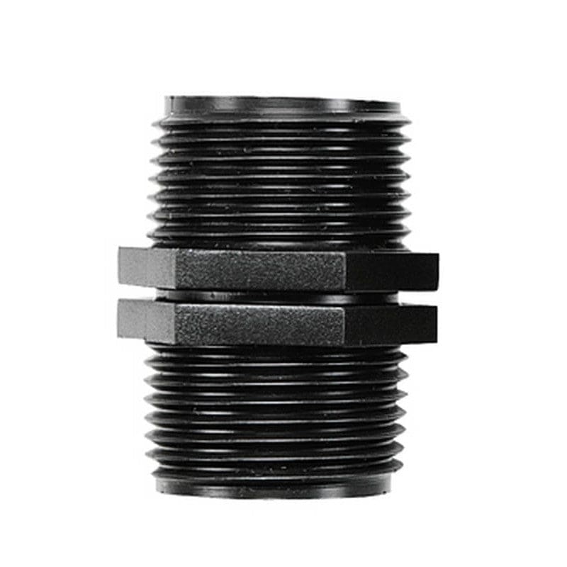 Nipplo Filettato Plastica - RACCORDI POLIPROPILENE FILETTATI