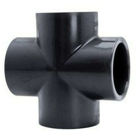 Raccordo a 4 Vie Filettato Femmina Plastica - RACCORDI