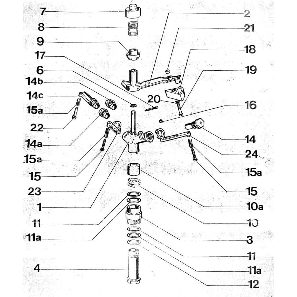 Ricambi Irrigatore Nadir - RICAMBI IRRIGATORE NADIR