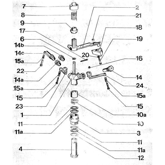 Ricambi Irrigatore Nadir - RICAMBI IRRIGATORE NADIR