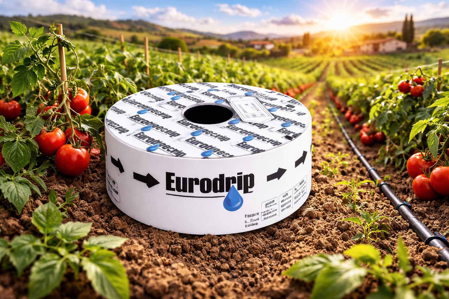 Ala Gocciolante Rigida Eurodrip Ø20 mm Passo 20 cm 2,2 L/h 45 mill rotolo da mt 300