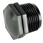 Tappo Filettato Maschio Plastica - RACCORDI POLIPROPILENE