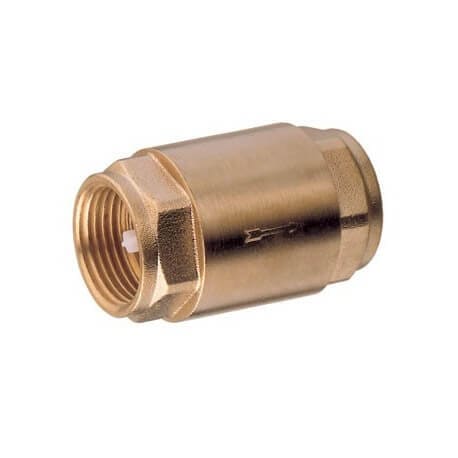 Valvola Ritegno a Molla Ottone - VALVOLE OTTONE FILETTATE