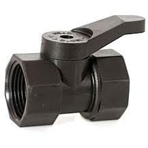 Valvolina Filetatta - F x F 3/4 - VALVOLE PLASTICA FILETTATE