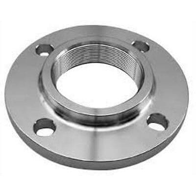 Flangia Filettata PN16 8 Fori DN 100 x 4 F - FLANGE ACCIAIO