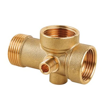 Raccordo a 5 Vie in Ottone - VALVOLE OTTONE FILETTATE