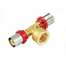 Raccordo a T per Multistrato Multipinza - 16 x 1/2 F x 16 -