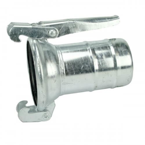 Semigiunto Sferico Femmina Portagomma - RACCORDI ZINCATI