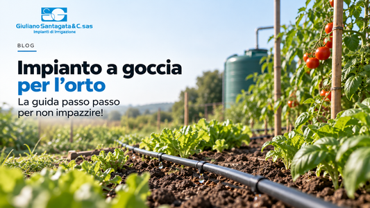 kit irrigazione impianto orto fai da te