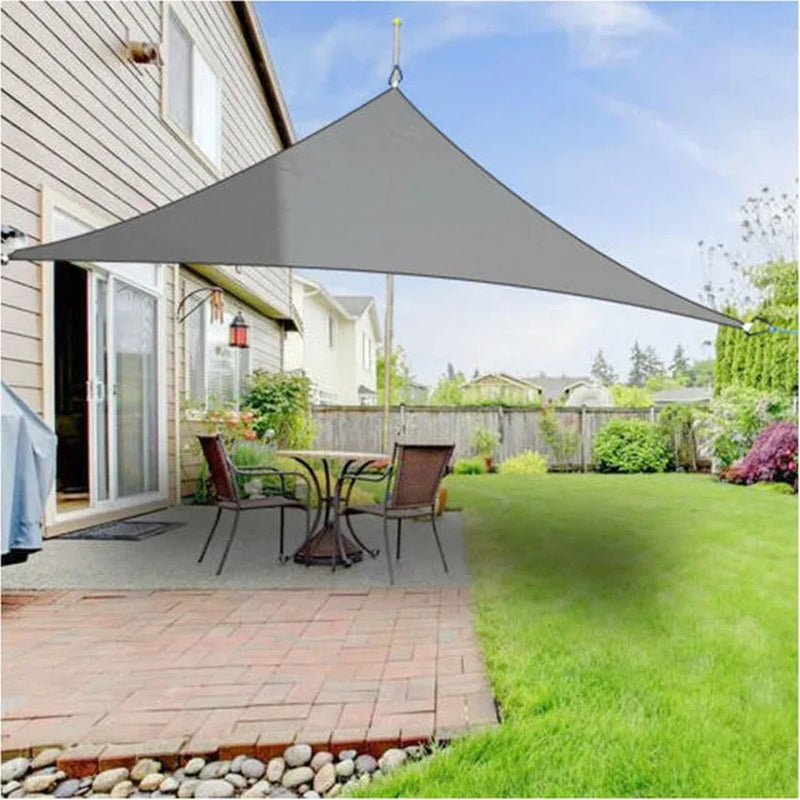 Waterproof Outdoor Awnings Garden Awning Sunshade Shade Cover Cloth Car Balcony Pool Canopy Camping Tent Triangle Sun Shade Sail