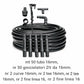 kit irrigazione  tubo gocciolatori curve fine linea