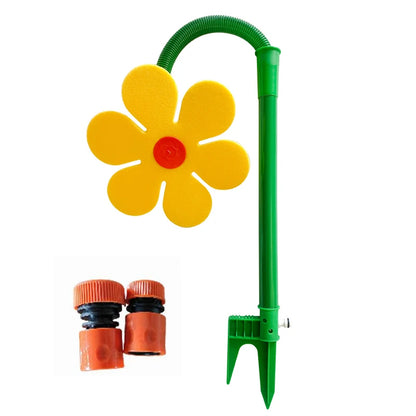 New Garden Sprinkler Sunflower Shower Water Spray Toy Dancing Daisy Sprinklers Yard Lawn Watering Garden Plant Watering Tools