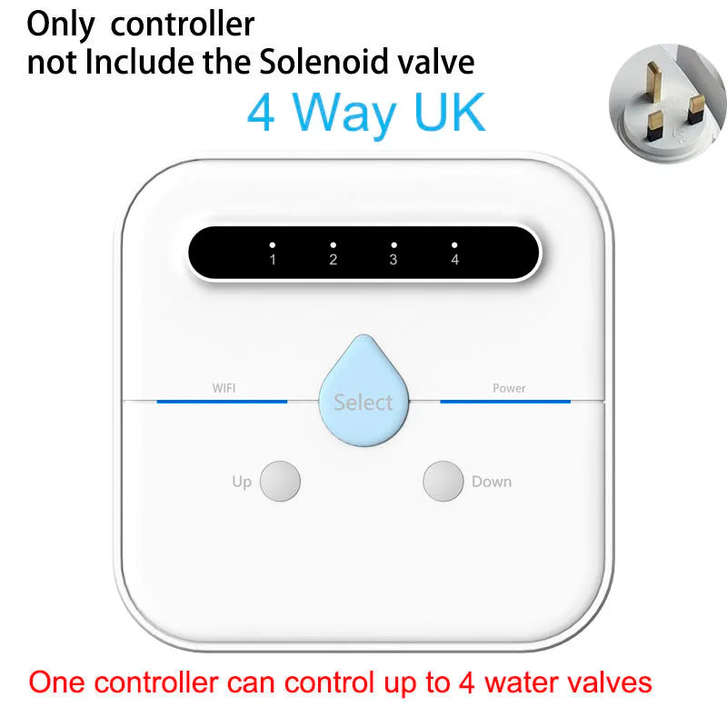 Smart Irrigation Controller Water Valve Controller Wifi Automatic Irrigation Watering System Smart Garden Watering Timer