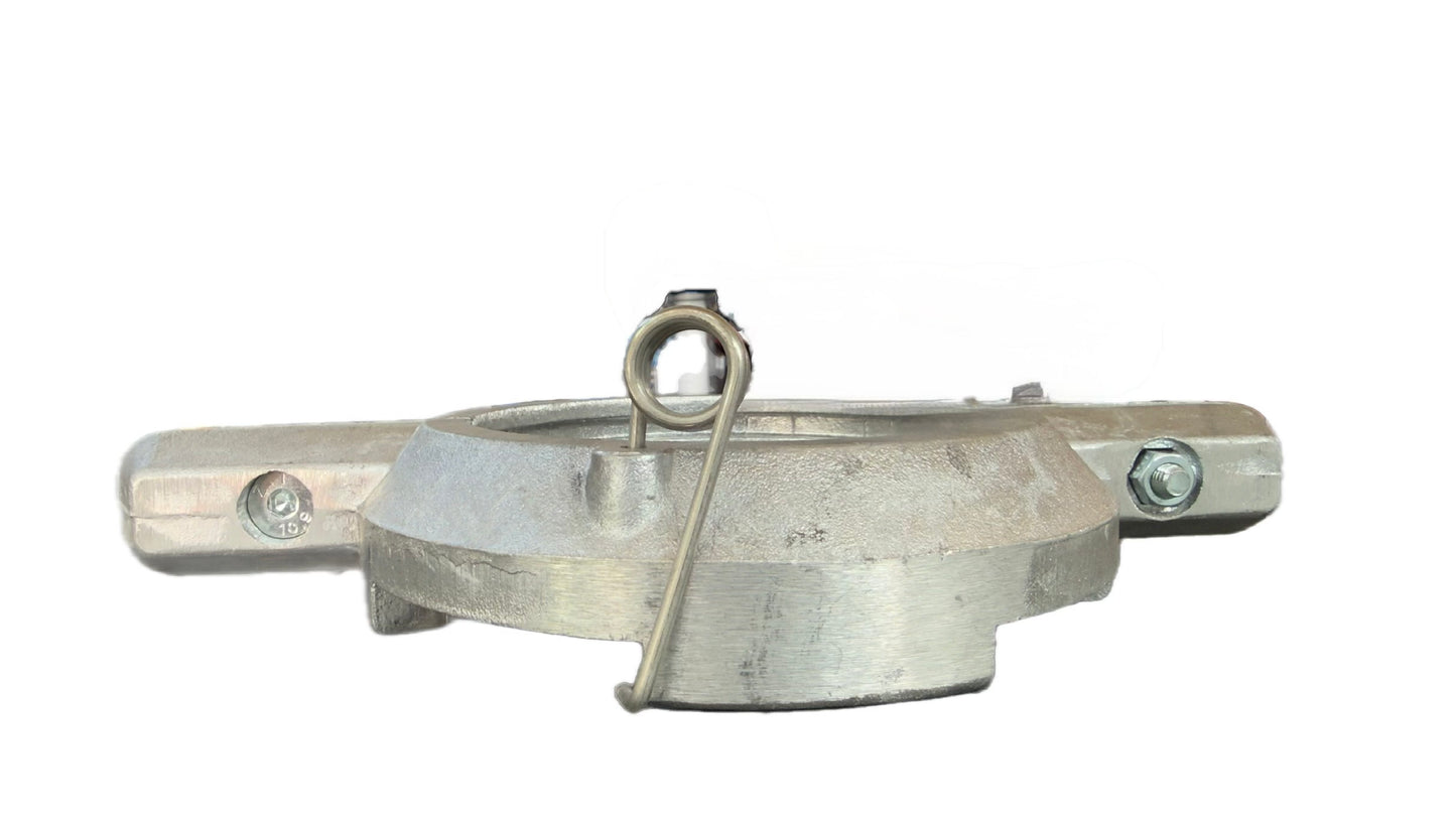 Collare curva testa idrante d.100