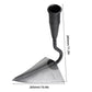 30Cm Metal Weed Cleaning Shovel Stainless Steel Cleaning Shovel for Moss Multifunctional Outdoor Garden Shovel Farm Weeding Tool