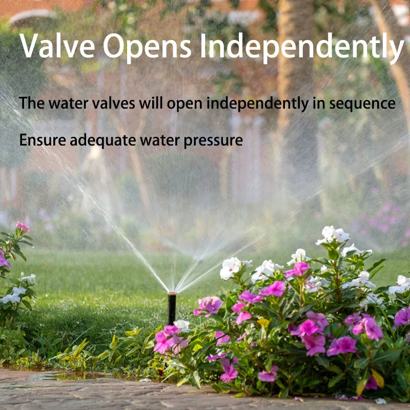 Smart Irrigation Controller Water Valve Controller Wifi Automatic Irrigation Watering System Smart Garden Watering Timer